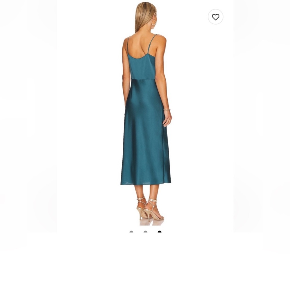 Vince Cowl Neck Slip Dress in Blue Waltz, Size 10, NWT - Picture 2 of 6